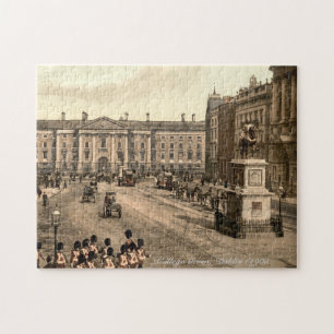 Irland Puzzle, c1905 College Green Dublin