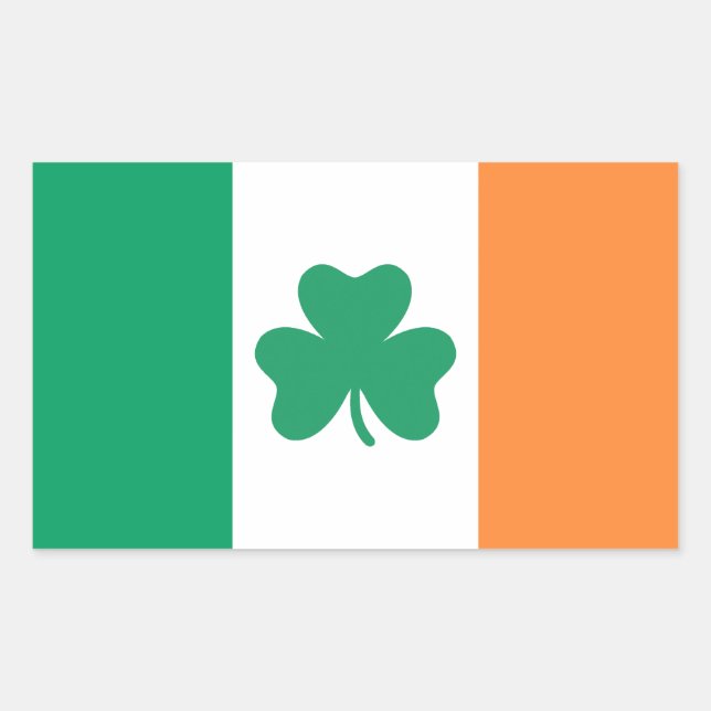 Irland Rechteckiger Aufkleber (Vorderseite)