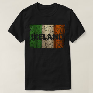 Irland Retro-Flagge T-Shirt