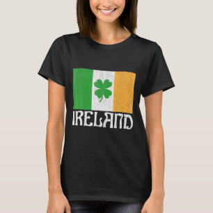 Irland Retro Irische Flagge Irischer St Patricks T T-Shirt