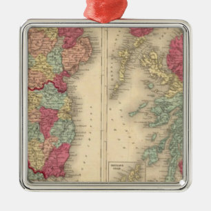 Irland Schottland Silbernes Ornament