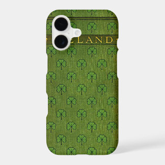 Irland Shamrock Altes Buchcover