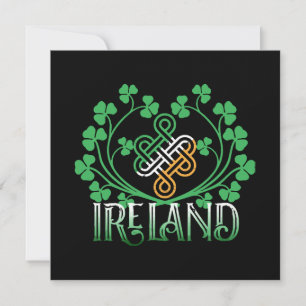 IRLAND SHAMROCK EINLADUNG