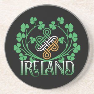 IRLAND SHAMROCK GETRÄNKEUNTERSETZER