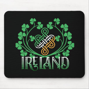 IRLAND SHAMROCK MOUSEPAD