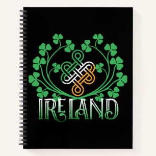 IRLAND SHAMROCK NOTIZBUCH