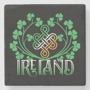IRLAND SHAMROCK STEINUNTERSETZER