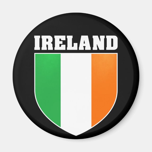 Irland Shield Magnet (Vorne)