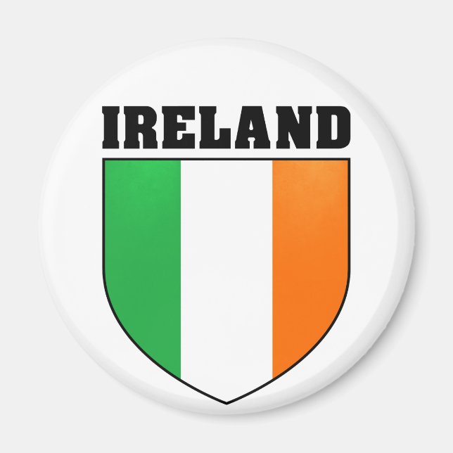 Irland Shield Magnet (Vorne)