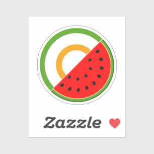 IRLAND STEHT MIT PALÄSTINA - Wassermelone Aufkleber