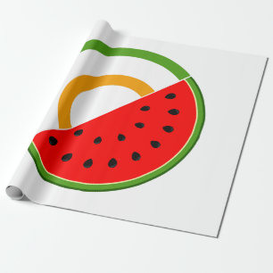 IRLAND STEHT MIT PALÄSTINA - Wassermelone Geschenkpapier