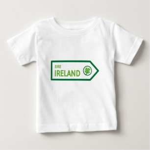 Irland-Straßenschild Baby T-shirt