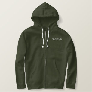 Irland-Sweatshirt Bestickter Hoodie