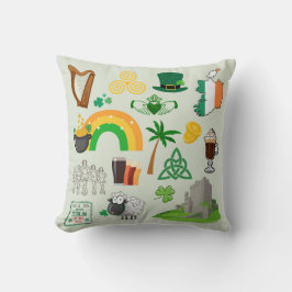 Irland Symbole Kissen
