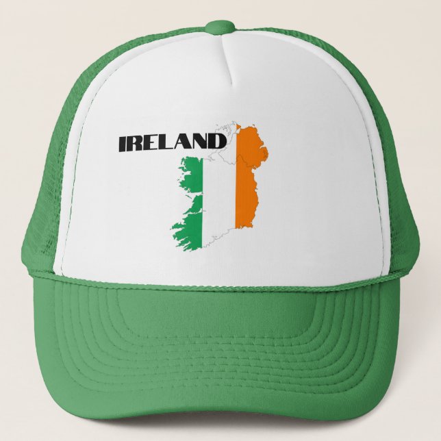 Irland Truckerkappe (Vorderseite)