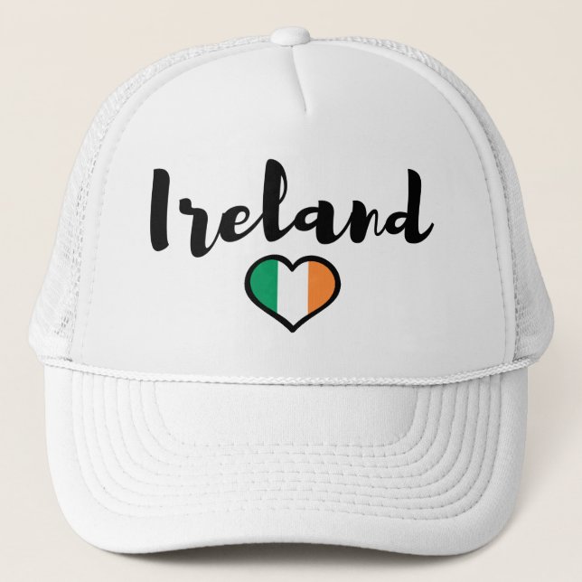 Irland Truckerkappe (Vorderseite)