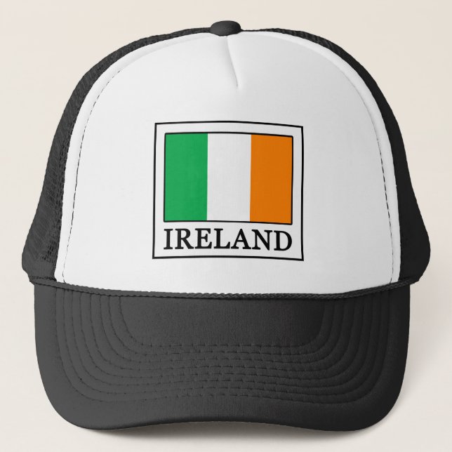 Irland Truckerkappe (Vorderseite)