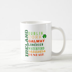 IRLAND U-BAHN KAFFEETASSE