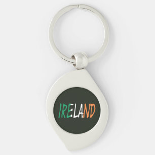 Irland überschneidet den irischen Metal Schlüsse Schlüsselanhänger