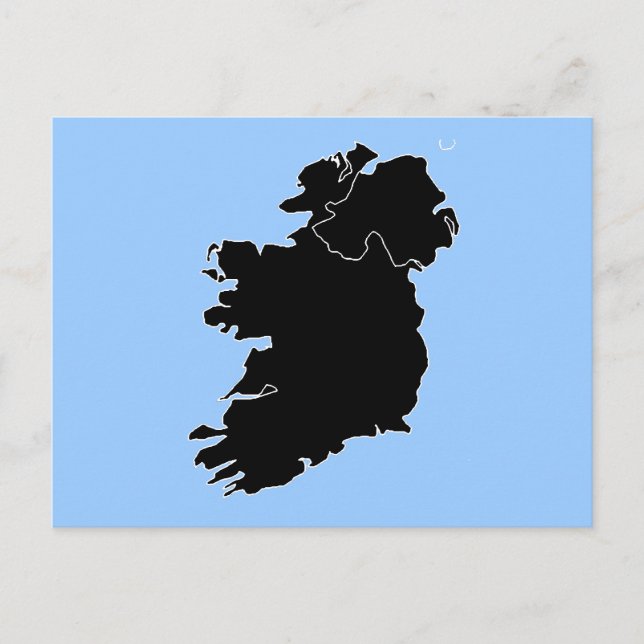 IRLAND UND NORDIRLAND POSTKARTE (Vorderseite)