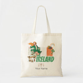Irland Vintage Flagge St. Patrick's Day Retro Tragetasche