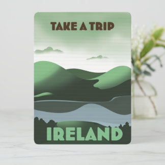 Irland Vintages Reiseplakat