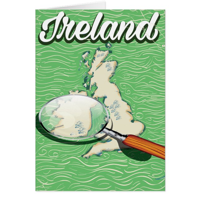 Irland Vintages Reiseplakat (Vorne)