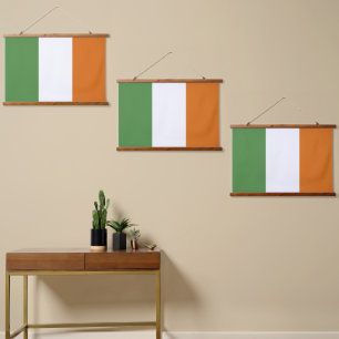 Irland Wandteppich Mit Holzrahmen