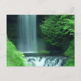 Irland Wasserfall Postkarte