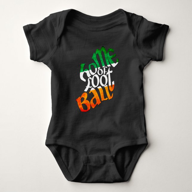 Irland Zuhause des gaelic Football Baby Grow Baby Strampler (Vorderseite)