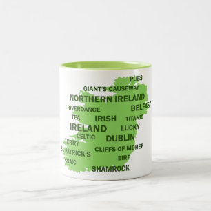 Irland Zweifarbige Tasse