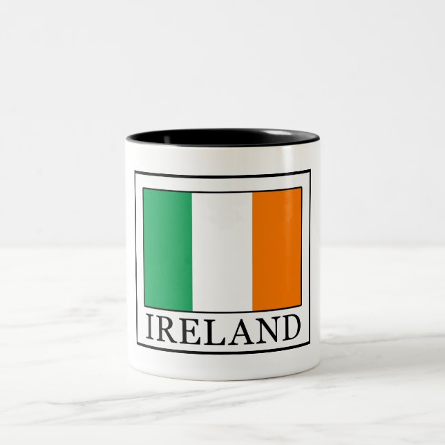 Irland Zweifarbige Tasse (Mittel)