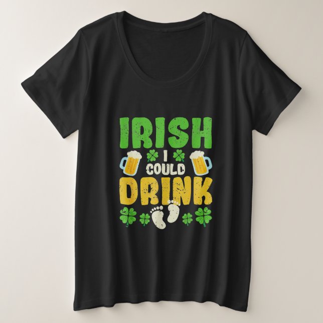 Irlandais Je Pourrais Boire Du Jour de la Saint Pa (Design devant)