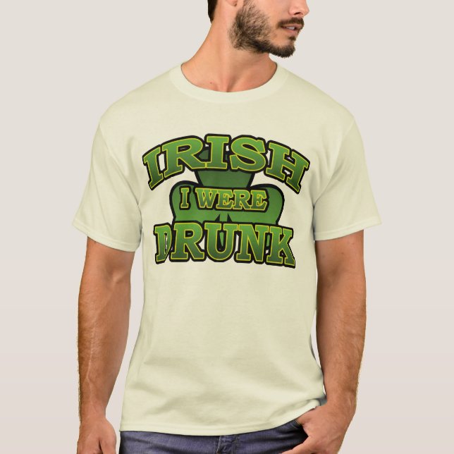 Irlandais J'Étais Un T-shirt Irlandais (Devant)