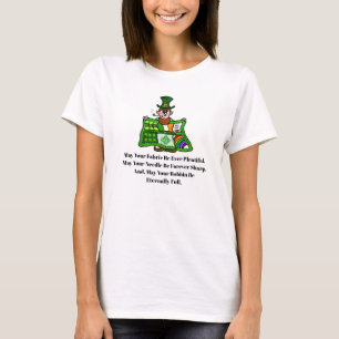 Irlandais Leprechaun avec T-shirt Quilt