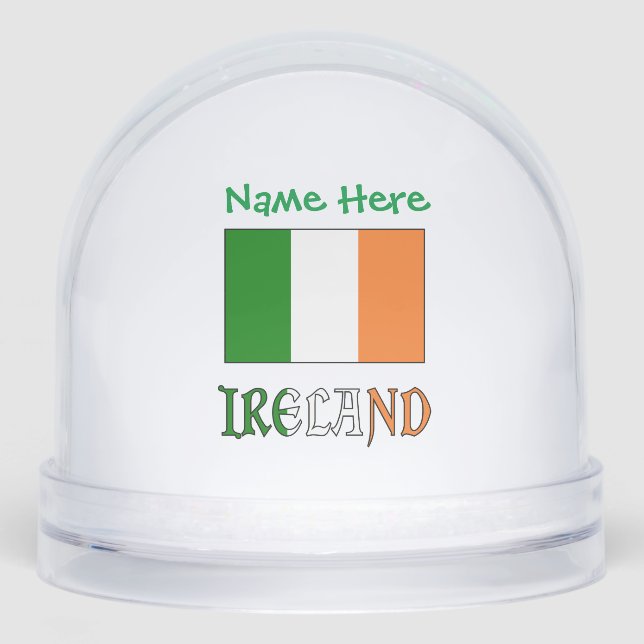 Irlande Drapeau vert Personnalisation (Avant)