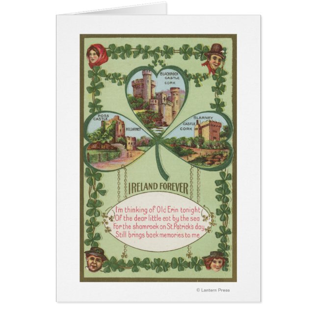 Irlande Forever - Châteaux de liège et de Killarne (Devant)