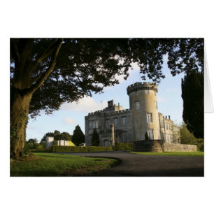 Irlande, l'entrée latérale du château de Dromoland