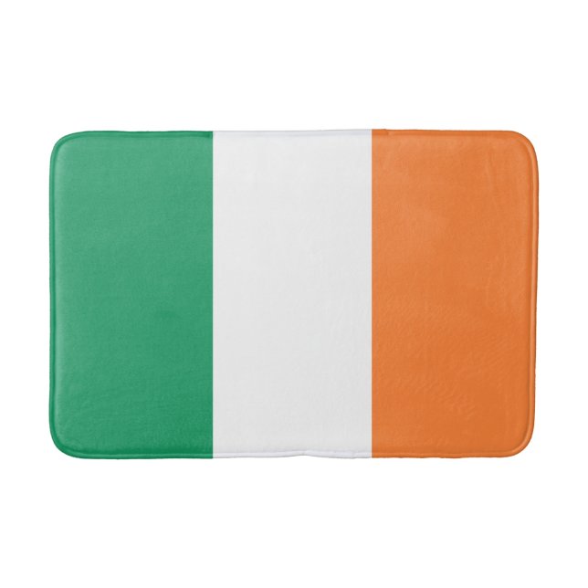 Irlandflagge Badematte (Vorderseite)