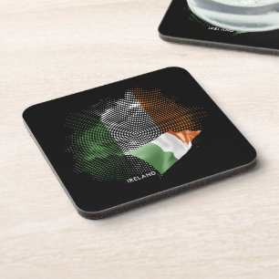 Irlandflagge Getränkeuntersetzer