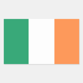 Irlandflagge Rechteckiger Aufkleber
