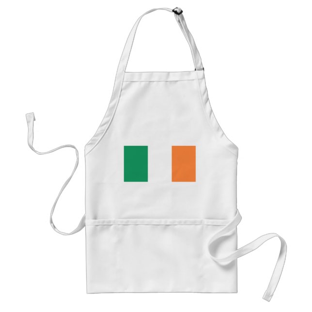 Irlandflagge Schürze (Vorne)