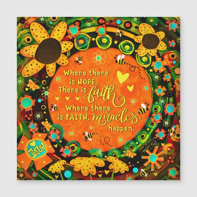 Irlands Glaubenstreich Magnetkarte (Vorderseite)