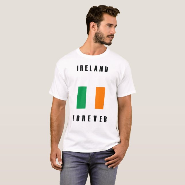 Irlands Motto für immer T-Shirt (Vorne ganz)