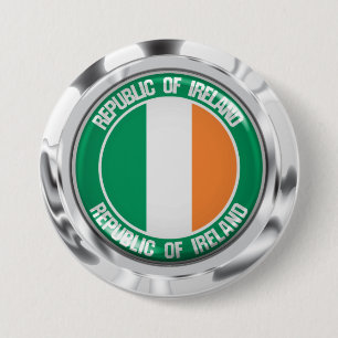 Irlands RundEmblem Button