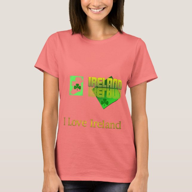 Irlands Schatz. T-Shirt (Vorderseite)