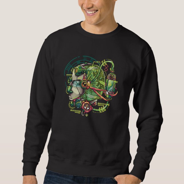 IRobot Go Green Sweatshirt (Vorderseite)