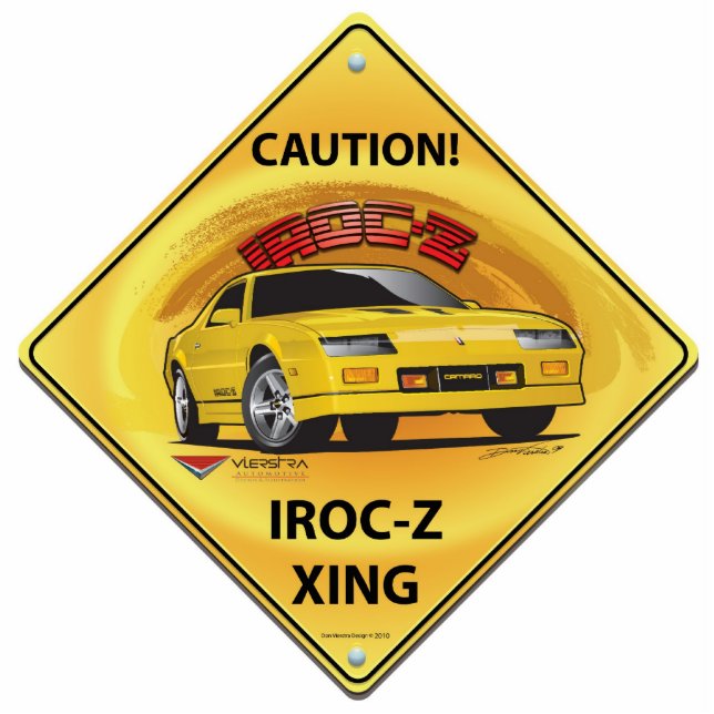 IROC84-2plain Freistehende Fotoskulptur (Vorne)