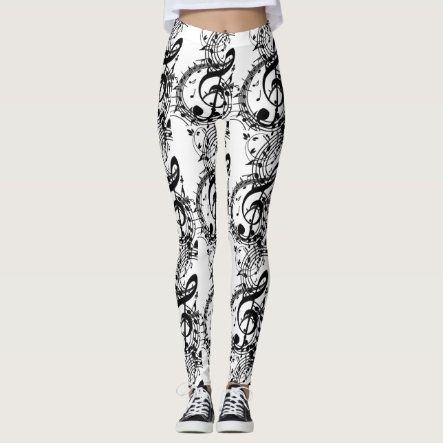 IRockMusic_ Leggings (Vorderseite)