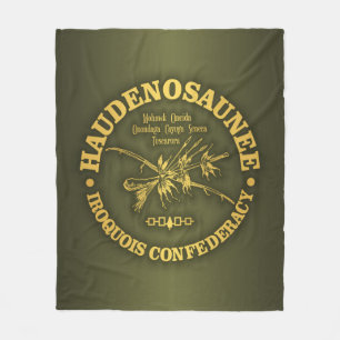 Irokese Confederacy (Haudenosaunee) Fleecedecke